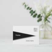 三角形の名刺 名刺 (スタンド正面)