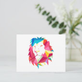 三角形の地磁気 ポストカード (スタンド正面)