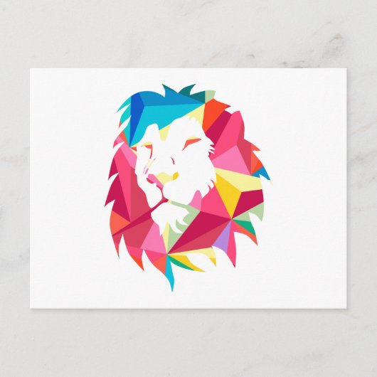 三角形の地磁気 ポストカード (正面)