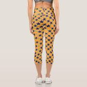 三角形の幾何学模様 カプリレギンス (裏面)