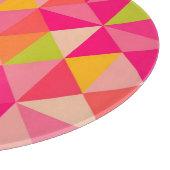 三角形の幾何学的なパターン カッティングボード (角)