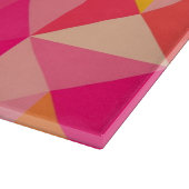 三角形の幾何学的なパターン カッティングボード (角)