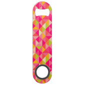 三角形の幾何学的なパターン スピード栓抜き (裏面)