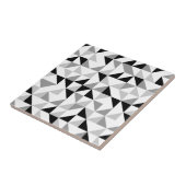 三角形の幾何学的なパターン タイル (側面)