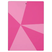 三角形の幾何学的パターン クリップボード (裏面)