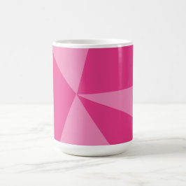 三角形の幾何学的パターン コーヒーマグカップ