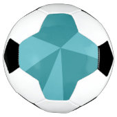 三角形の幾何学的パターン サッカーボール (回転)