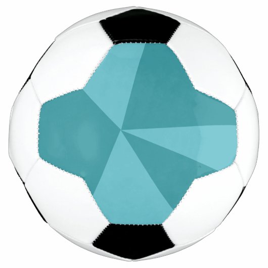 三角形の幾何学的パターン サッカーボール (正面)
