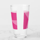 三角形の幾何学的パターン タンブラーグラス (左)