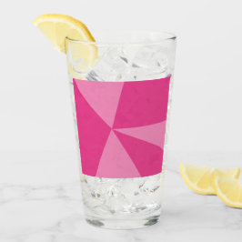 三角形の幾何学的パターン タンブラーグラス