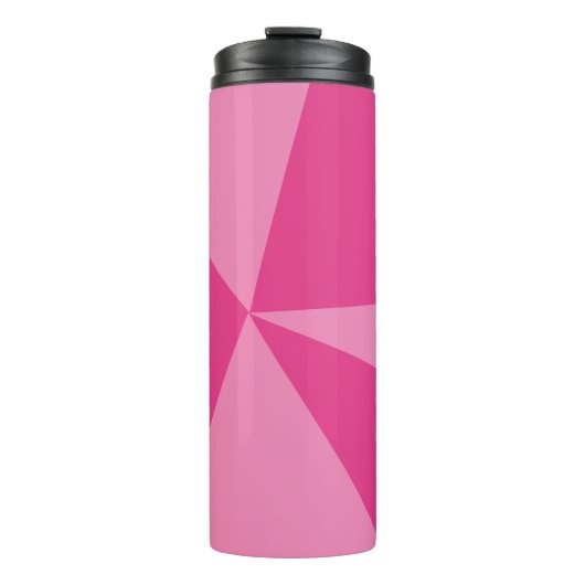 三角形の幾何学的パターン タンブラー (正面)