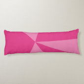 三角形の幾何学的パターン ボディピロー (裏面)