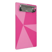 三角形の幾何学的パターン ミニクリップボード (アングル)