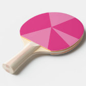 三角形の幾何学的パターン 卓球ラケット (正面アングル)
