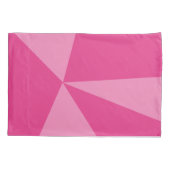 三角形の幾何学的パターン 枕カバー (裏面)