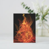 三角形の炎 ポストカード (スタンド正面)