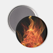 三角形の炎 マグネット (正面/裏面)