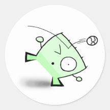 三角形の男の子の頭の中の若いヒット