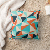 三角形の継ぎ目のないパターン クッション (ブランケット)