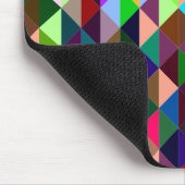 三角形の背景 マウスパッド (コーナー)