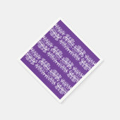 三角形の行Dodle44c スタンダードカクテルナプキン (角)