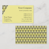 三角形の装飾 名刺 (正面/裏面)