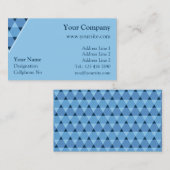 三角形の装飾 名刺 (正面/裏面)