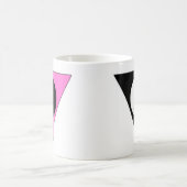 三角形の陰陽のマグ コーヒーマグカップ (中央)