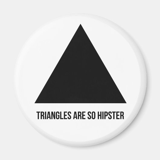 三角形は、非常にヒッスター磁石 マグネット (正面)