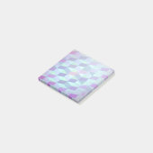 三角形への立方体の幾何学的パターン ポストイット (アングル)