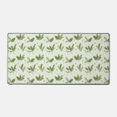 三角形を持つバナナリーフ デスクマット (正面)