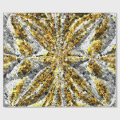 三角形アート2 ラッピングペーパー (フラット)