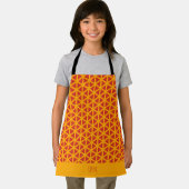 三角形イエローオレンジパタミニマルーン エプロン (インサイチュ)