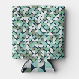 三角形カラフル生成アート 缶クーラー