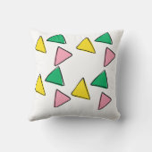 三角形カラフル角枕 – モダン & Stylis クッション (裏面)