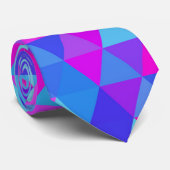 三角形カラフル ネクタイ (ロール)