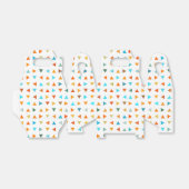 三角形カラフル フェイバーボックス (折り畳みなし)