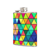 三角形カラフル フラスク (左)