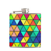 三角形カラフル フラスク (正面)