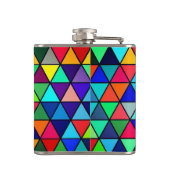 三角形カラフル フラスク (裏面)
