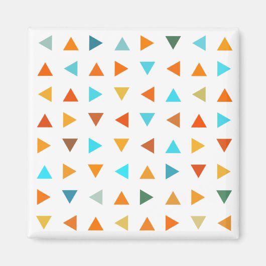 三角形カラフル マグネット (正面)