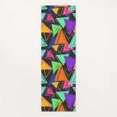 三角形カラフル ヨガマット (正面)