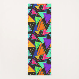 三角形カラフル ヨガマット