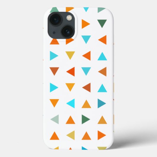 三角形カラフル Case-Mate iPhoneケース (裏面)