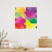 三角形ゲーム ポスター (キッチン)