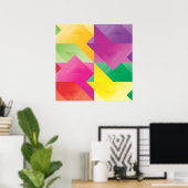 三角形ゲーム ポスター (ホームオフィス)