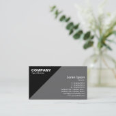 三角形コーナー 名刺 (スタンド正面)