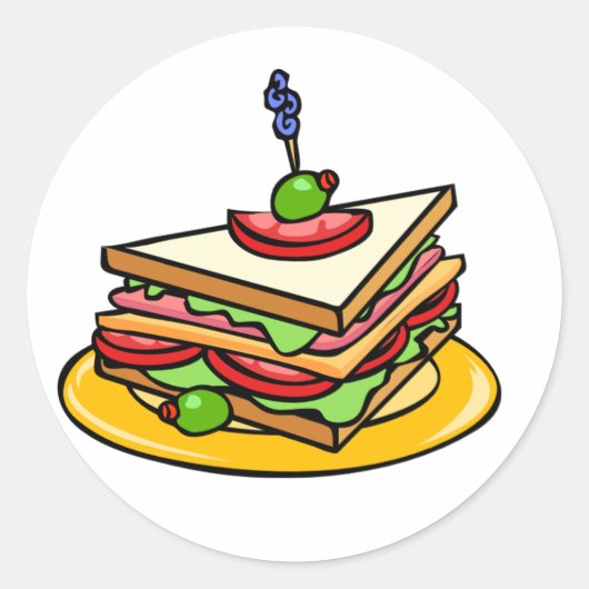 三角形サンドイッチシール ラウンドシール (正面)