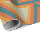 三角形ジオメトリックカラフルス ラッピングペーパー (ロールコーナー)