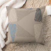 三角形パターンクッション クッション (ブランケット)